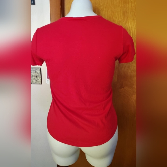 ♥️Bobbie Brooks Red Love Tee♥️ NWT - Picture 4 of 5